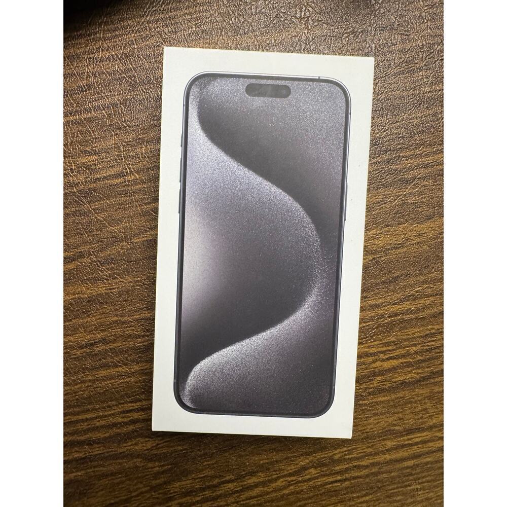 Empty Apple iPhone 15 Titanium 1TB Box - Box & Booklet Only